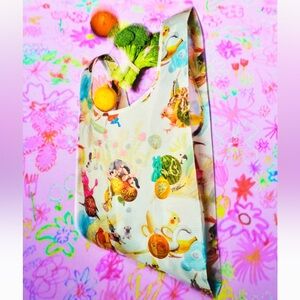 NWT BAGGU x Collina Strada “Animal” Limited Edition Standard Tote.